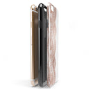 Rose Gold Lace Pattern 12 iPhone 6/6s or 6/6s Plus 2-Piece Hybrid INK-Fuzed Case