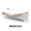 Rose Gold Lace Pattern 12 - Premium Protective Decal Skin-Kit for the Apple Credit Card