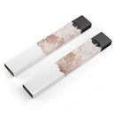 Rose Gold Lace Pattern 13 - Premium Decal Protective Skin-Wrap Sticker compatible with the Juul Labs vaping device