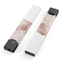 Rose Gold Lace Pattern 13 - Premium Decal Protective Skin-Wrap Sticker compatible with the Juul Labs vaping device