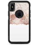 Rose Gold Lace Pattern 13 - iPhone X OtterBox Case & Skin Kits