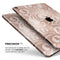Rose Gold Lace Pattern 14 - Full Body Skin Decal for the Apple iPad Pro 12.9", 11", 10.5", 9.7", Air or Mini (All Models Available)