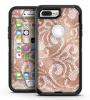 Rose Gold Lace Pattern 14 - iPhone 7 Plus/8 Plus OtterBox Case & Skin Kits