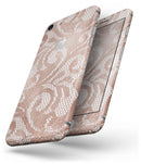 Rose Gold Lace Pattern 14 - Skin-kit for the iPhone 8 or 8 Plus