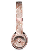 Rose Gold Lace Pattern 1 Full-Body Skin Kit for the Beats by Dre Solo 3 Wireless Headphones