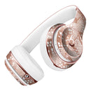 Rose Gold Lace Pattern 1 Full-Body Skin Kit for the Beats by Dre Solo 3 Wireless Headphones