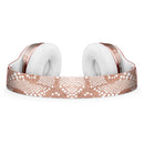 Rose Gold Lace Pattern 1 Full-Body Skin Kit for the Beats by Dre Solo 3 Wireless Headphones