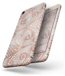Rose Gold Lace Pattern 1 - Skin-kit for the iPhone 8 or 8 Plus