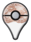 Rose Gold Lace Pattern 2 Pokémon GO Plus Vinyl Protective Decal Skin Kit