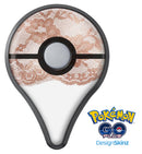 Rose Gold Lace Pattern 2 Pokémon GO Plus Vinyl Protective Decal Skin Kit