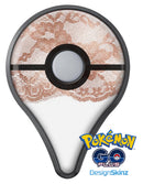 Rose Gold Lace Pattern 2 Pokémon GO Plus Vinyl Protective Decal Skin Kit