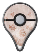 Rose Gold Lace Pattern 3 Pokémon GO Plus Vinyl Protective Decal Skin Kit