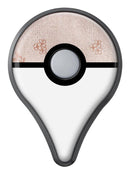Rose Gold Lace Pattern 3 Pokémon GO Plus Vinyl Protective Decal Skin Kit