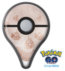 Rose Gold Lace Pattern 3 Pokémon GO Plus Vinyl Protective Decal Skin Kit