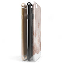 Rose Gold Lace Pattern 3 iPhone 6/6s or 6/6s Plus 2-Piece Hybrid INK-Fuzed Case
