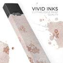 Rose Gold Lace Pattern 3 - Premium Decal Protective Skin-Wrap Sticker compatible with the Juul Labs vaping device