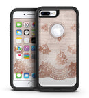 Rose Gold Lace Pattern 3 - iPhone 7 or 7 Plus Commuter Case Skin Kit