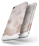 Rose Gold Lace Pattern 3 - Skin-kit for the iPhone 8 or 8 Plus