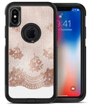 Rose Gold Lace Pattern 3 - iPhone X OtterBox Case & Skin Kits