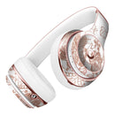 Rose Gold Lace Pattern 4 Full-Body Skin Kit for the Beats by Dre Solo 3 Wireless Headphones