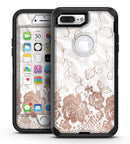 Rose Gold Lace Pattern 4 - iPhone 7 Plus/8 Plus OtterBox Case & Skin Kits