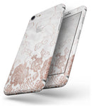 Rose Gold Lace Pattern 4 - Skin-kit for the iPhone 8 or 8 Plus