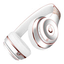 Rose Gold Lace Pattern 5 Full-Body Skin Kit for the Beats by Dre Solo 3 Wireless Headphones