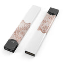 Rose Gold Lace Pattern 5 - Premium Decal Protective Skin-Wrap Sticker compatible with the Juul Labs vaping device