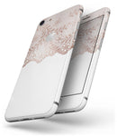 Rose Gold Lace Pattern 5 - Skin-kit for the iPhone 8 or 8 Plus