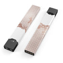 Rose Gold Lace Pattern 6 - Premium Decal Protective Skin-Wrap Sticker compatible with the Juul Labs vaping device
