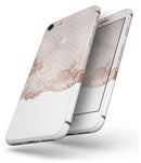 Rose Gold Lace Pattern 6 - Skin-kit for the iPhone 8 or 8 Plus