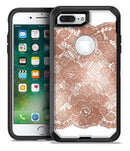 Rose Gold Lace Pattern 7 - iPhone 7 Plus/8 Plus OtterBox Case & Skin Kits
