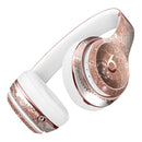 Rose Gold Lace Pattern 7 Full-Body Skin Kit for the Beats by Dre Solo 3 Wireless Headphones