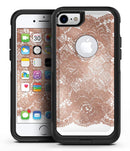 Rose Gold Lace Pattern 7 - iPhone 7 or 8 OtterBox Case & Skin Kits
