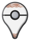 Rose Gold Lace Pattern 8 Pokémon GO Plus Vinyl Protective Decal Skin Kit