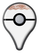 Rose Gold Lace Pattern 8 Pokémon GO Plus Vinyl Protective Decal Skin Kit
