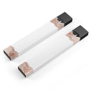 Rose Gold Lace Pattern 8 - Premium Decal Protective Skin-Wrap Sticker compatible with the Juul Labs vaping device