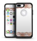 Rose Gold Lace Pattern 8 - iPhone 7 or 7 Plus Commuter Case Skin Kit