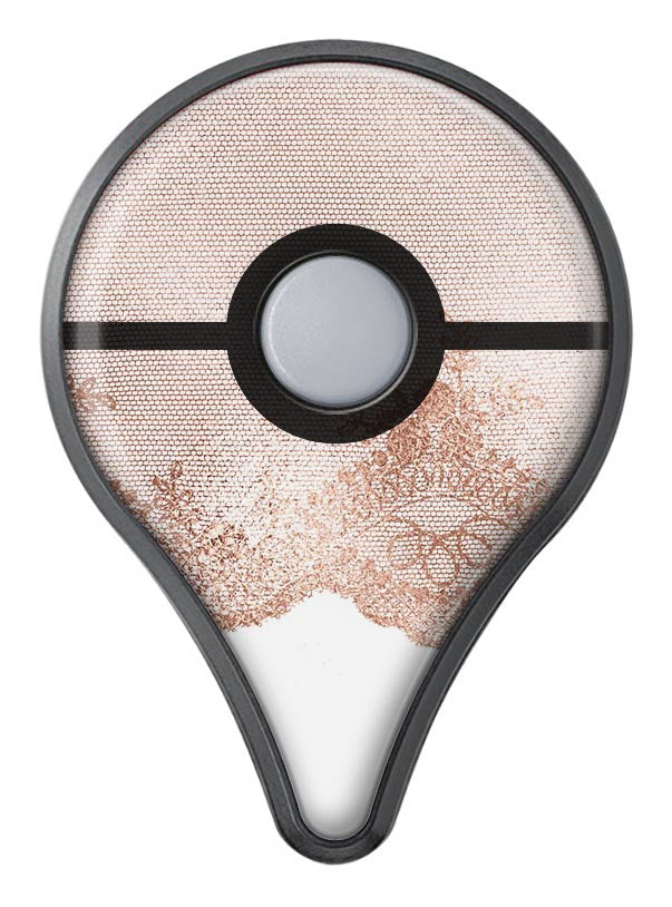 Rose Gold Lace Pattern 9 Pokémon GO Plus Vinyl Protective Decal Skin Kit