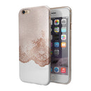 Rose Gold Lace Pattern 9 iPhone 6/6s or 6/6s Plus 2-Piece Hybrid INK-Fuzed Case