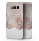 Rose Gold Lace Pattern 9 - Samsung Galaxy S8 Full-Body Skin Kit
