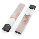 Rose Gold Lace Pattern 9 - Premium Decal Protective Skin-Wrap Sticker compatible with the Juul Labs vaping device