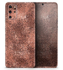 Rose Gold Liquid Abstract - Premium Vinyl Skin Decal for Samsung Galaxy S25 Ultra, S24, S23, S22 & All Galaxy S Models