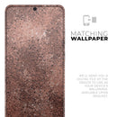 Rose Gold Liquid Abstract - Premium Vinyl Skin Decal for Samsung Galaxy S25 Ultra, S24, S23, S22 & All Galaxy S Models