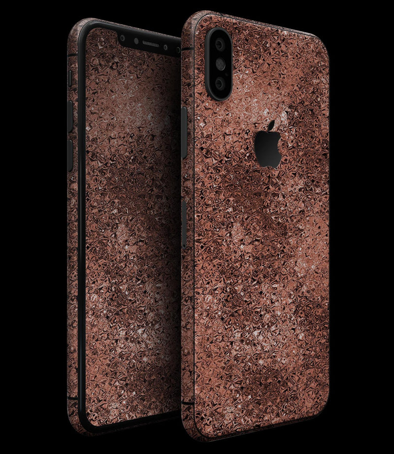 Rose Gold Liquid Abstract - iPhone XS MAX, XS/X, 8/8+, 7/7+, 5/5S/SE Skin-Kit (All iPhones Available)