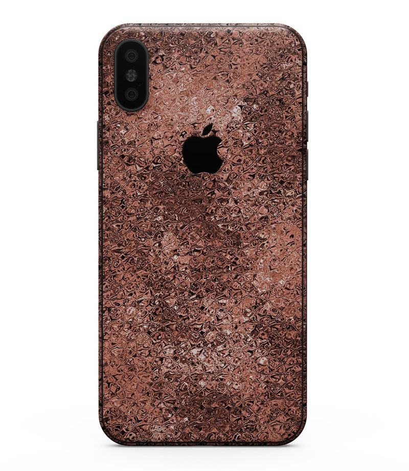 Rose Gold Liquid Abstract - iPhone XS MAX, XS/X, 8/8+, 7/7+, 5/5S/SE Skin-Kit (All iPhones Available)