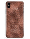 Rose Gold Liquid Abstract - iPhone X Clipit Case