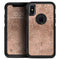 Rose Gold Scratched - Skin Kit for the iPhone OtterBox Cases