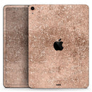 Rose Gold Scratched - Full Body Skin Decal for the Apple iPad Pro 12.9", 11", 10.5", 9.7", Air or Mini (All Models Available)