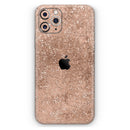 Rose Gold Scratched - Protective Skin Wrap & Decal – Compatible with iPhone SE to iPhone 17 Pro Max (All Models)